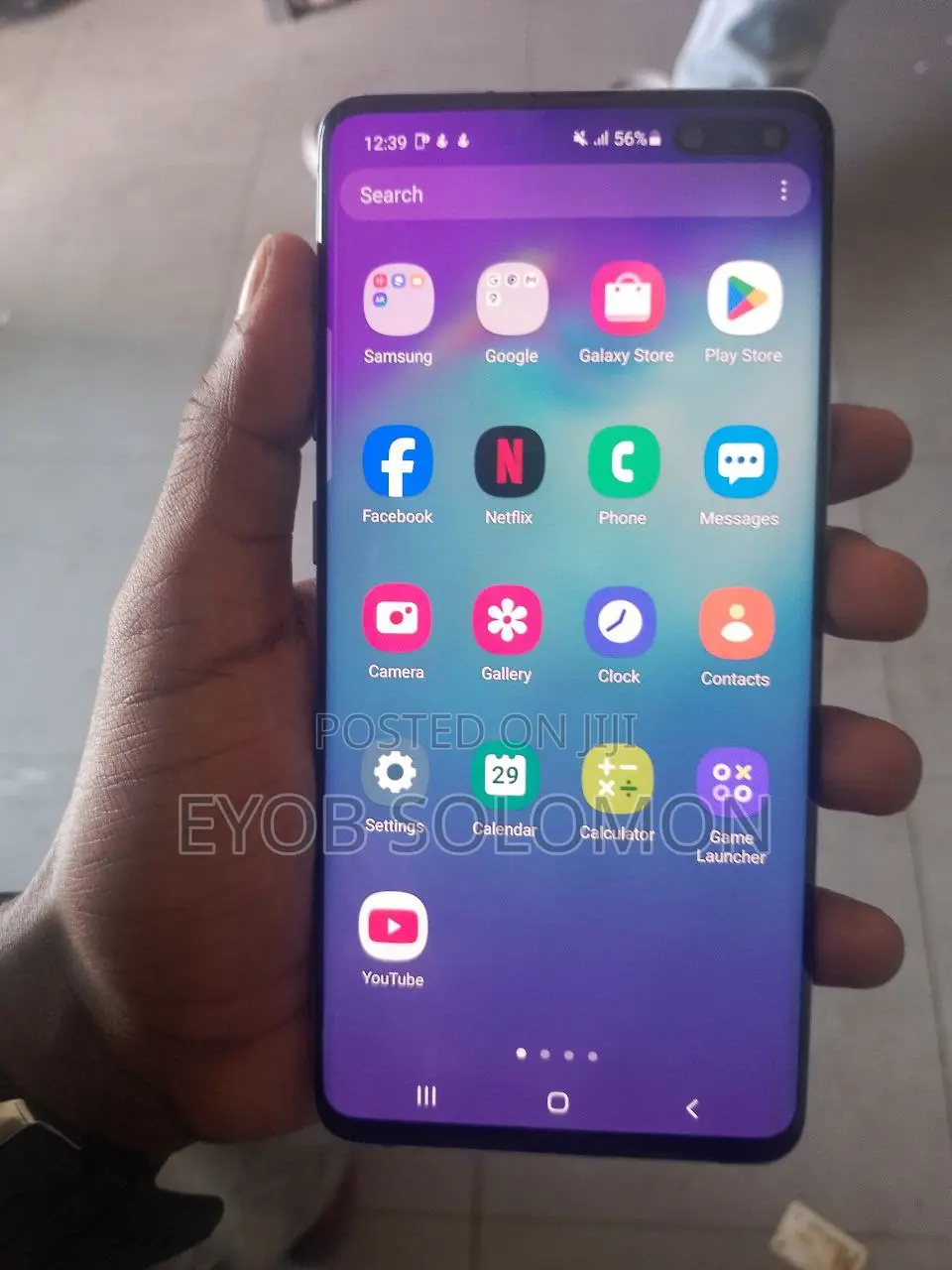 Samsung Galaxy S10 5G 256 GB Blue