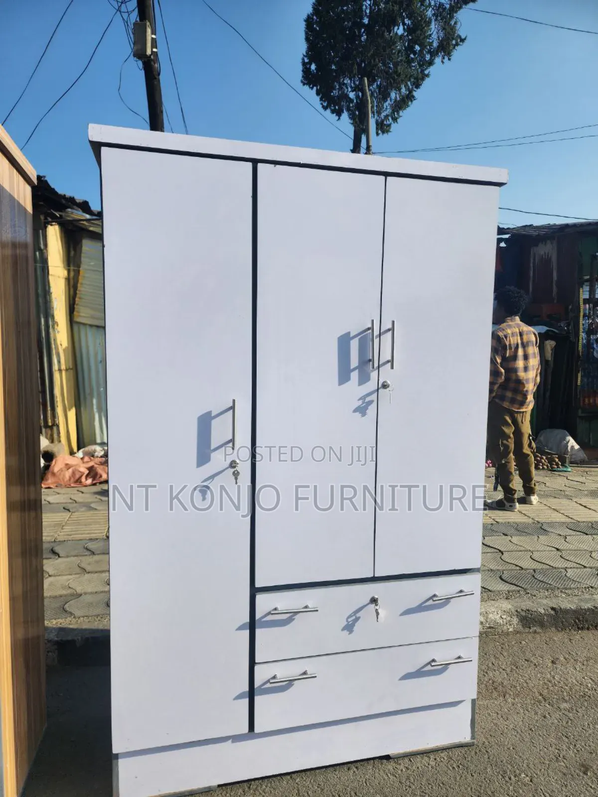 1.20cm Laminated ቁምሳጥን