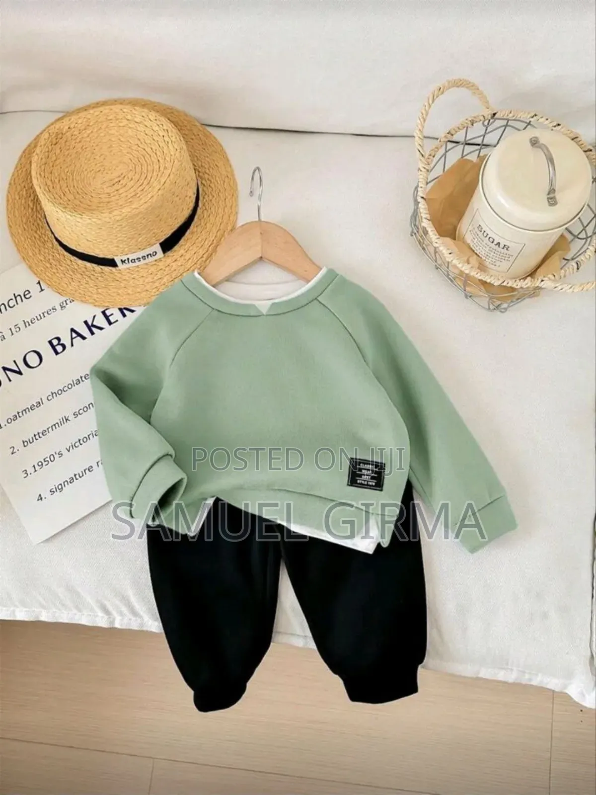 Mk- 0743 Unisex Warm Top and Pant Set