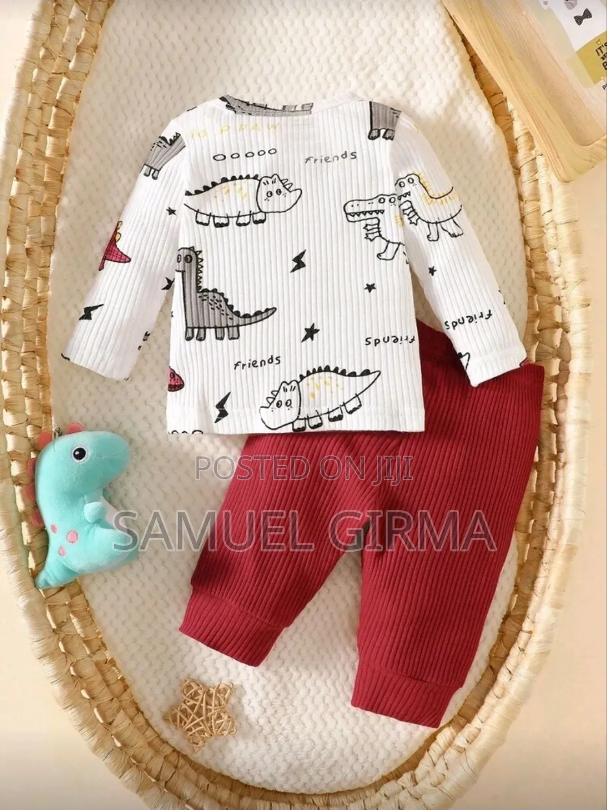 Mk- 0738 Unisex Infant Two Piece Set Outfit