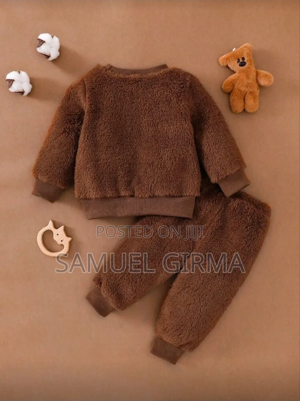 Mk- 0737 Unisex Furry Two Piece Set Outfit