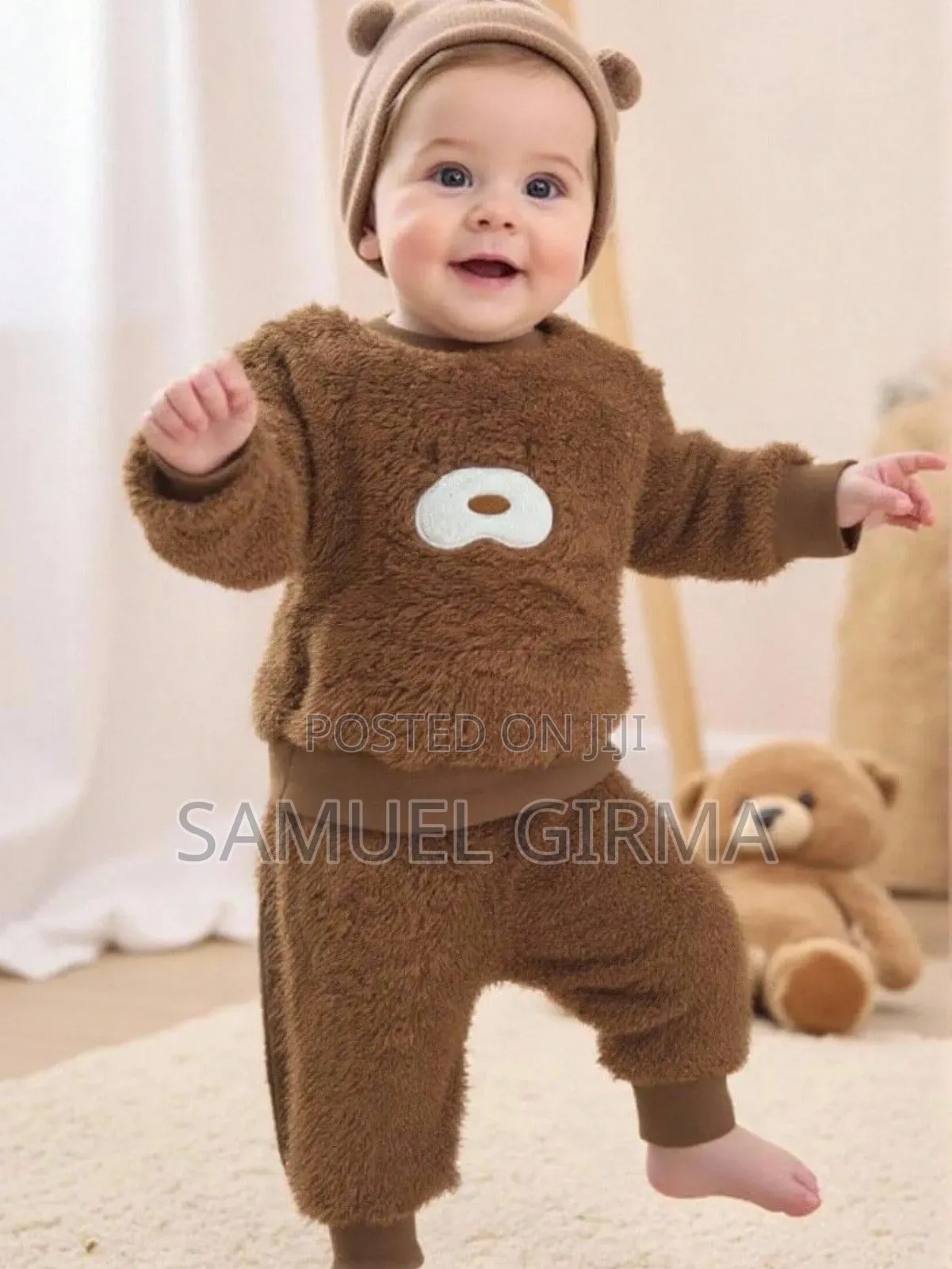 Mk- 0737 Unisex Furry Two Piece Set Outfit