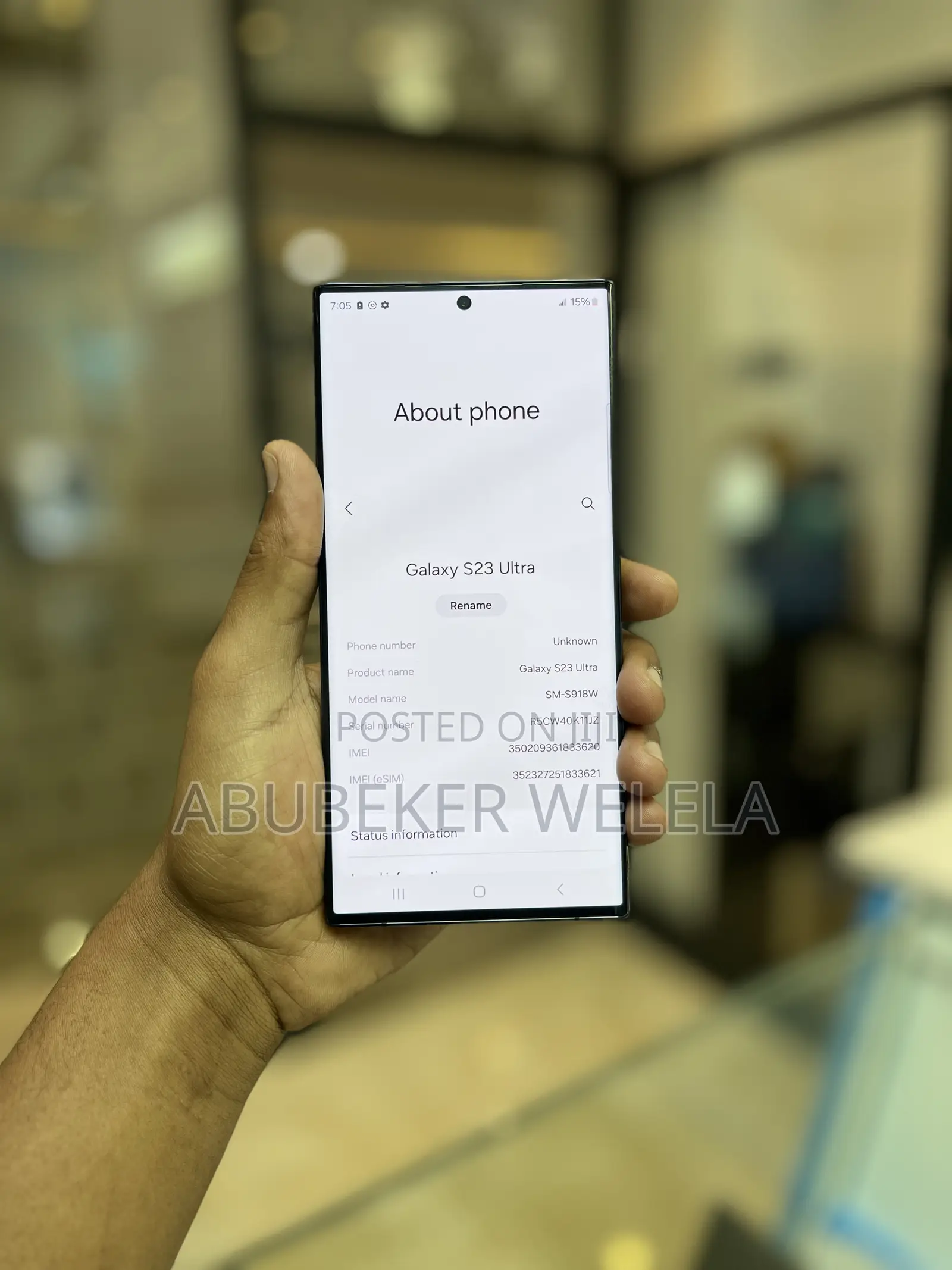 Samsung Galaxy S23 Ultra 256 GB Green