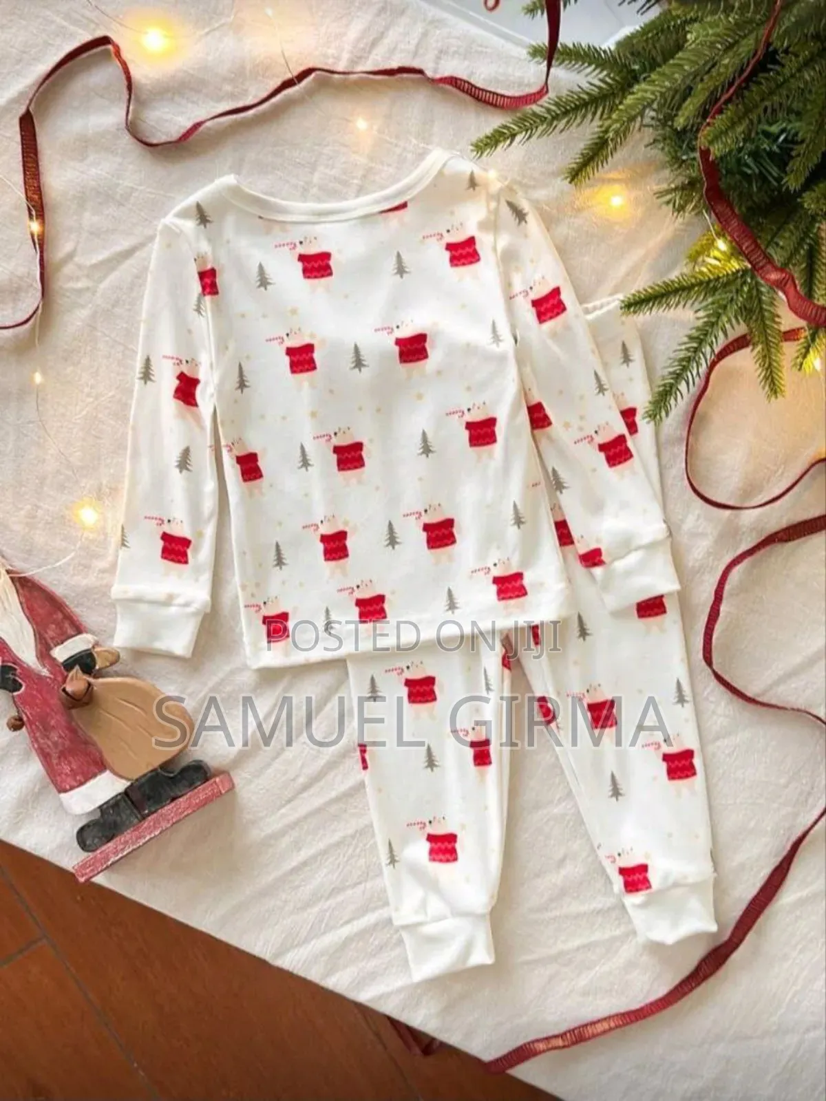 Mk- 0732 Unisex Two Piece Set Soft Top and Pant Size:9 Month - 3 Years