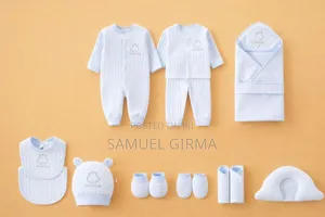 Mk- 0725 12 Pieces Infant Clothing Set Size: 0-6 Month