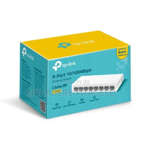 Tp-Link 8-Port 10/100mbps Desktop Switch