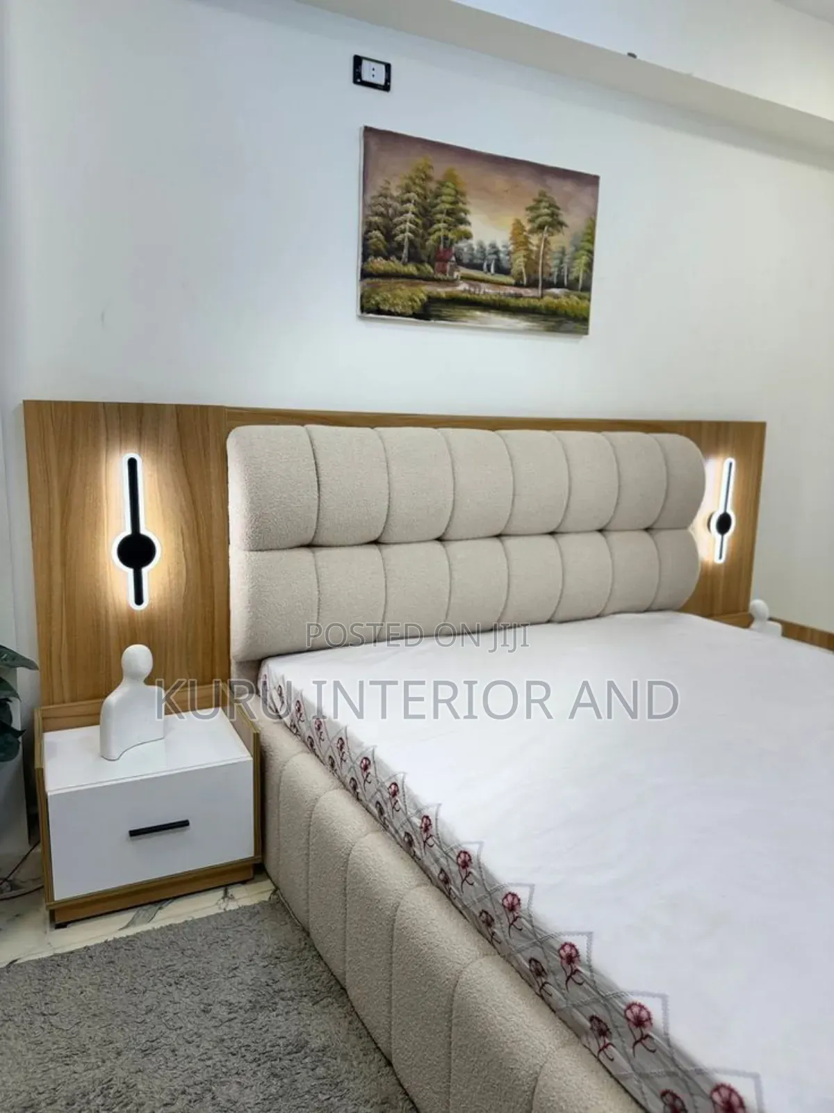 Modern 150 Bed With 2 Night Stand