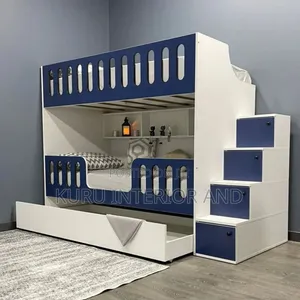 Modern Bunk Bed With Storages (ተደራራቢ አልጋ )