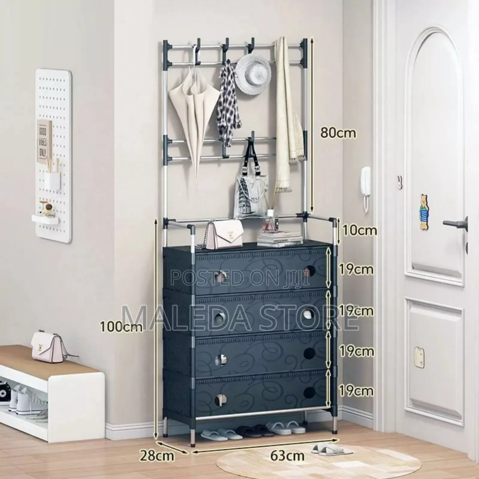 Multifunctional Storage Rack For Shoes, Hats, Bugs