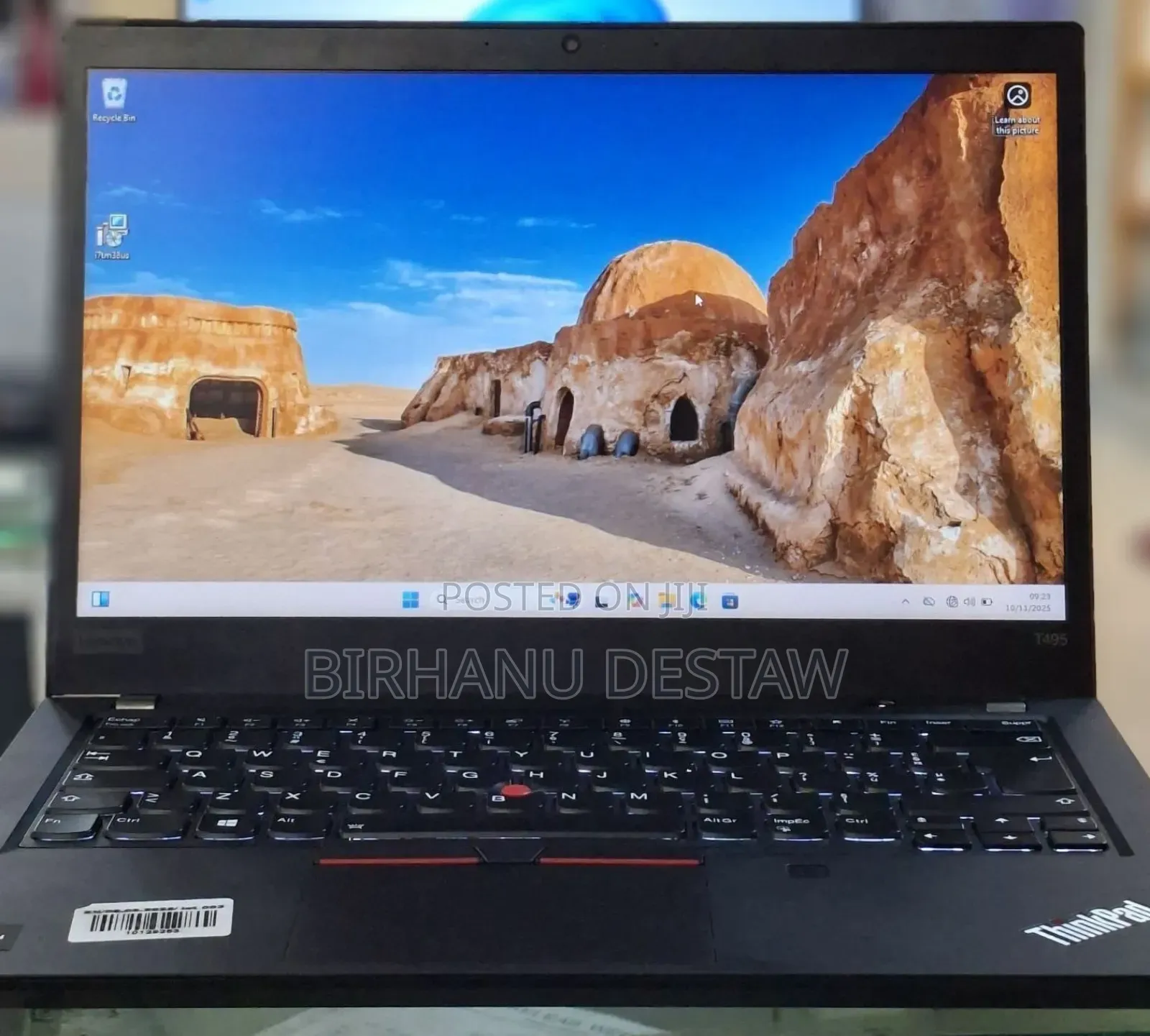 New Laptop Lenovo ThinkPad T495s 12GB AMD Ryzen 5 SSD 256GB