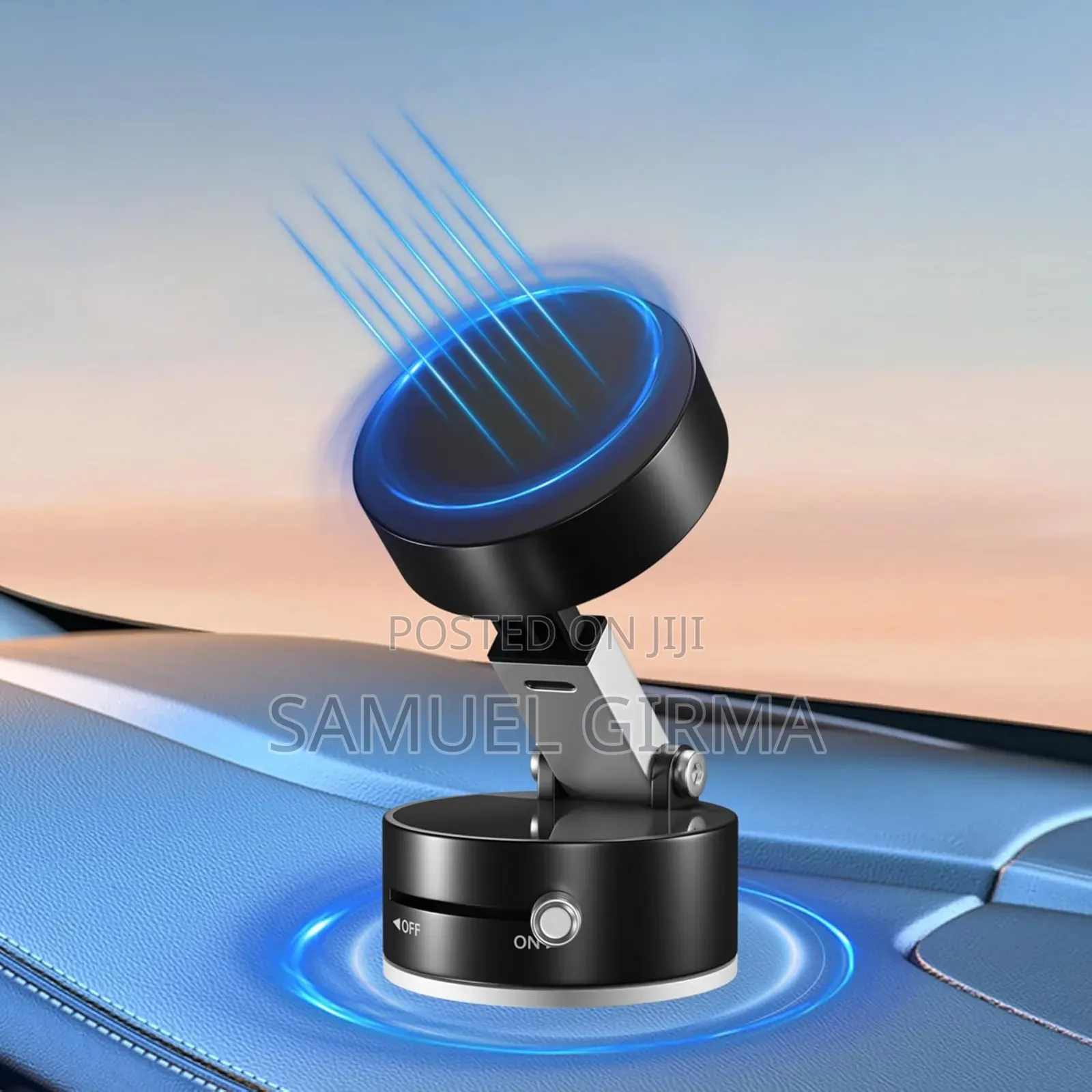 Strong Suction Cup Vacuum Magnetic Phone Holder