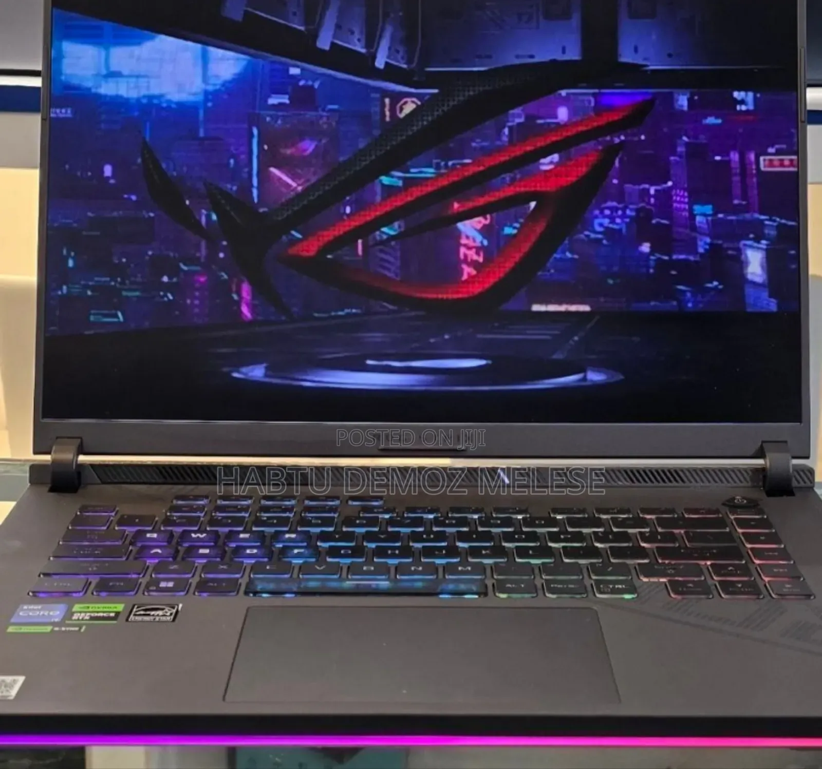 New Laptop Asus ROG Strix G15 G512 16GB Intel Core I9 SSD 1T