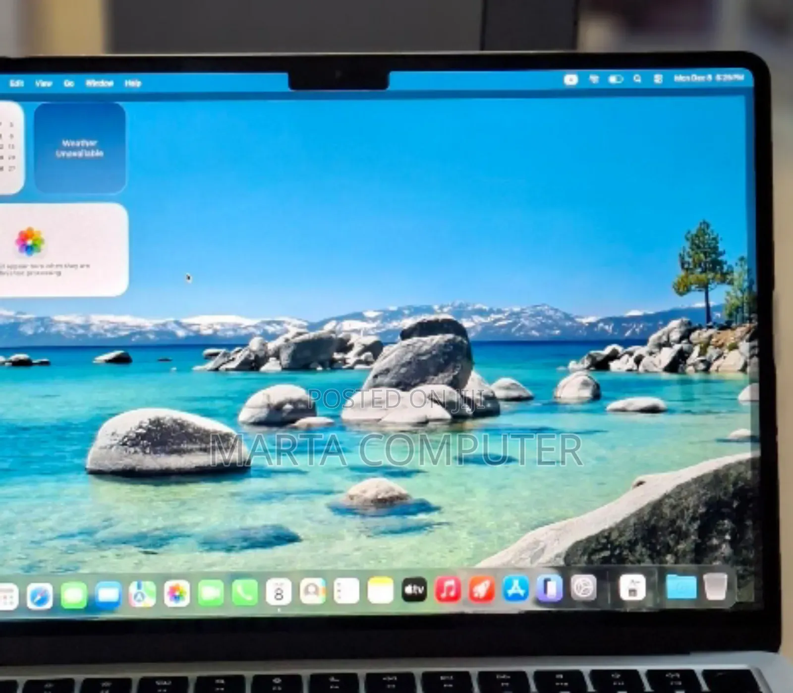 New Laptop Apple MacBook Air 2022 M2 8GB Apple M2 SSD 256GB