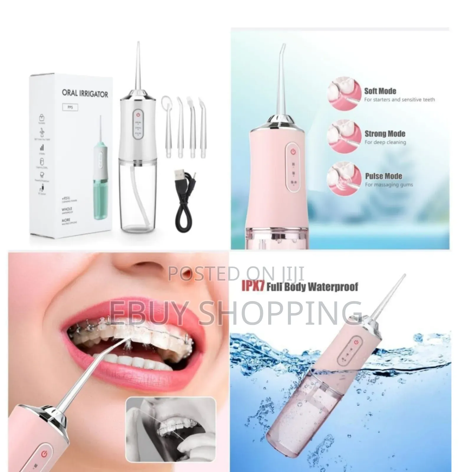 Completesmile 230ml Rechargeable Dental Irrigator