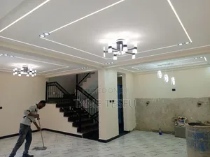 Furnished 4bdrm House in ሰሚት, Bole for sale