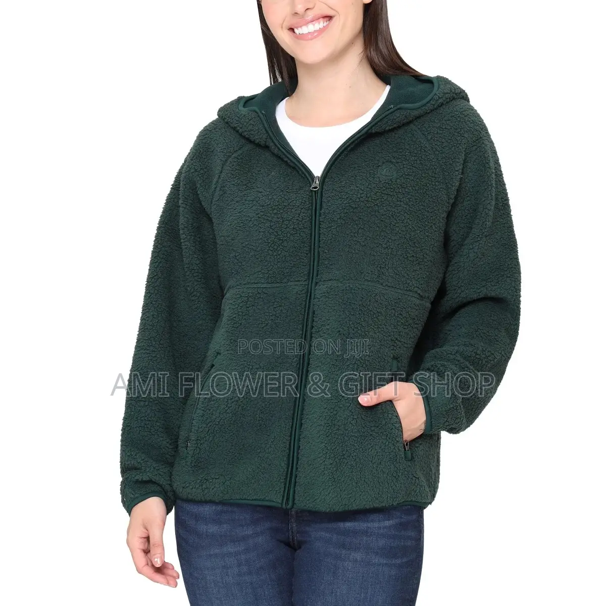 Women’S Sherpa Full-Zip Hoodie / Jacket