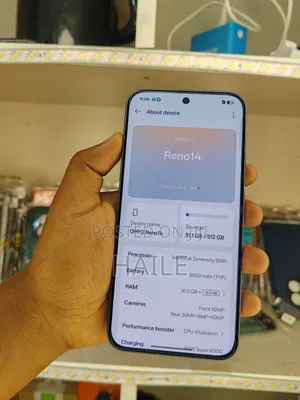 New Oppo Reno14 512 GB