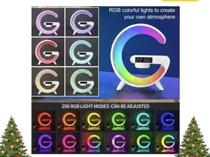 Photo - 3 In 1 Led Wireless Charging With Bluetooth Speaker