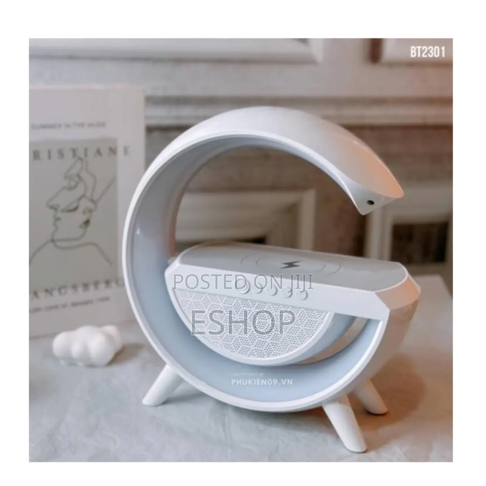 Glowcharge Speaker: Wireless Qi Charging