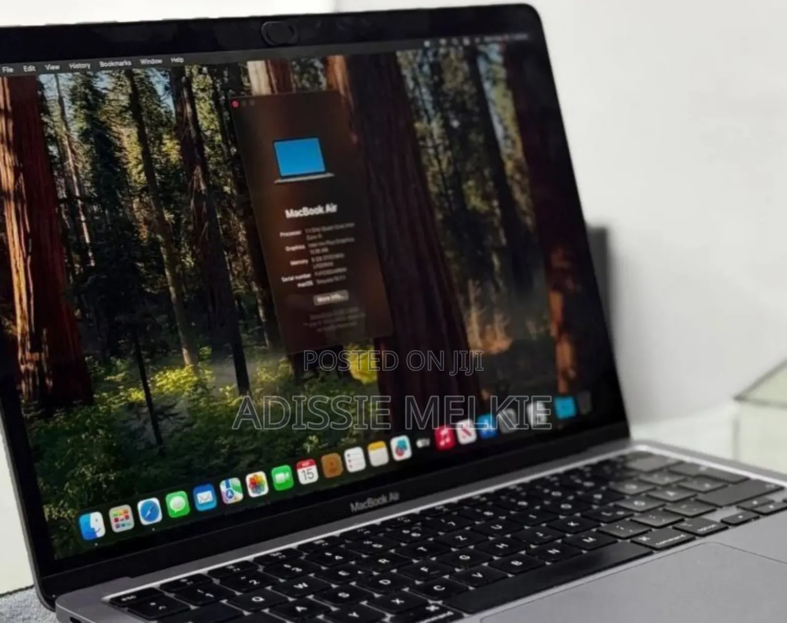 New Laptop Apple MacBook Air 2020 8GB Intel Core I3 HDD+SSD 256GB