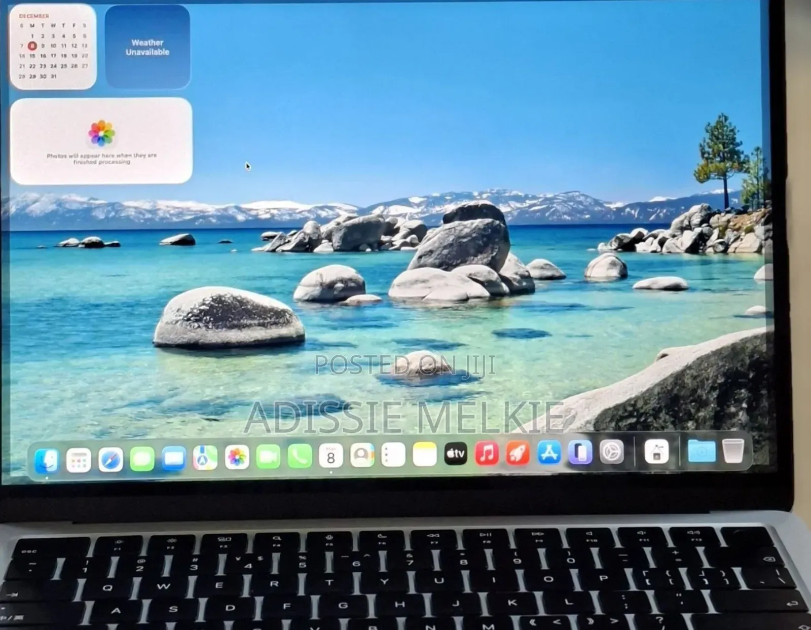 New Laptop Apple MacBook Air 2022 M2 8GB Apple M2 SSD 256GB