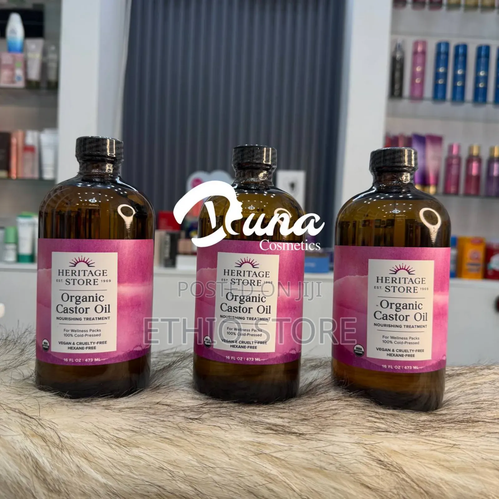 Heritage Store Organic Castor Oil