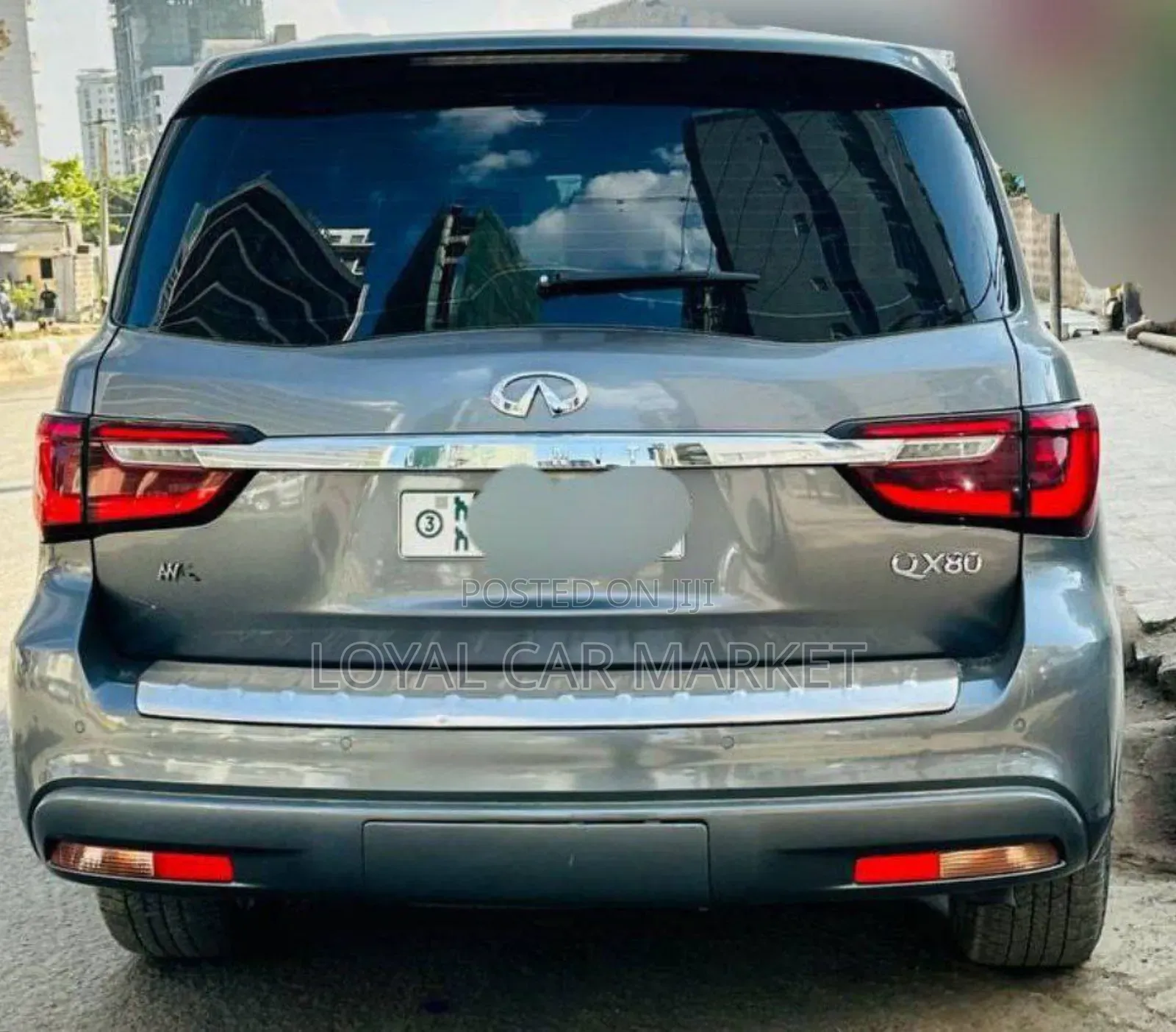 Infiniti QX80 2018 Gray