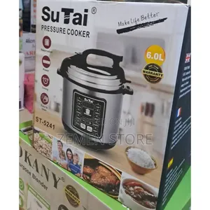 ዘመናዊ የሱታይ ዲጂታል ኤሌክትሪክ ማብሰያ - Sutai 6l Digital Electric Pressure Cooker