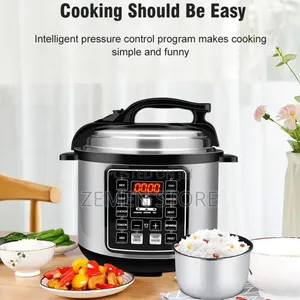 ዘመናዊ የሱታይ ዲጂታል ኤሌክትሪክ ማብሰያ - Sutai 6l Digital Electric Pressure Cooker