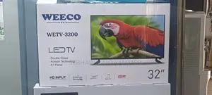 Weeco 32" Television With 2 Years Guarantee