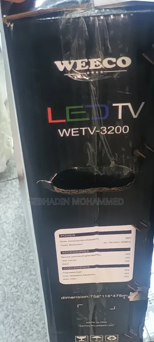 Weeco 32" Television With 2 Years Guarantee