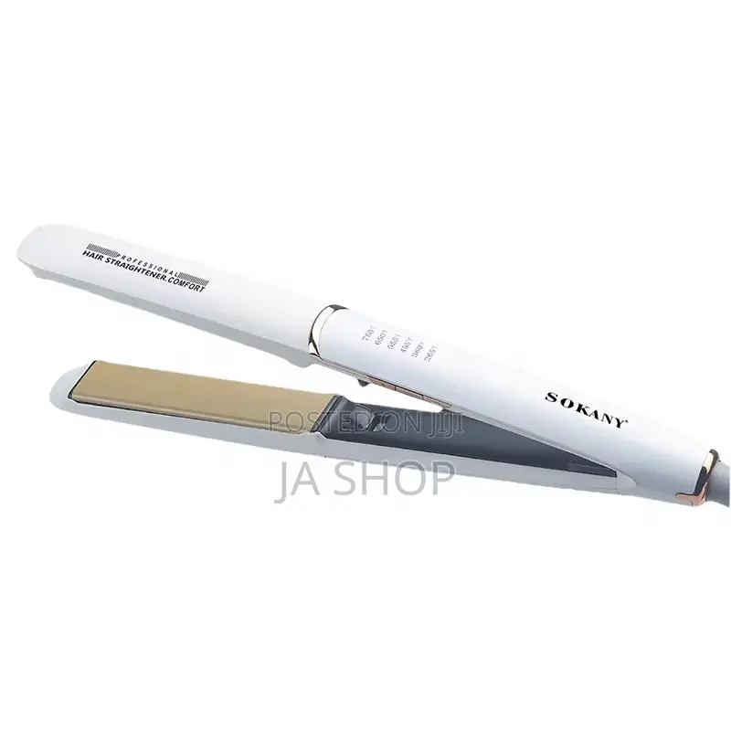 Sokany Professional Hair Straightener With Ceramic Coating