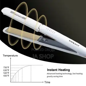 Sokany Professional Hair Straightener With Ceramic Coating