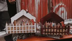 የገና ግርግም Christmas House