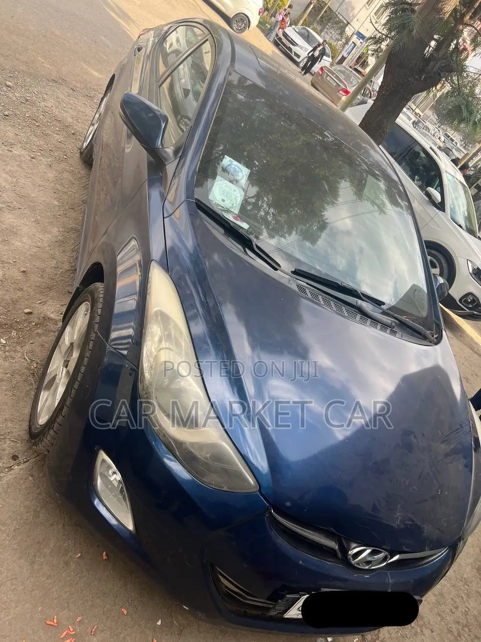 Hyundai Elantra GLS Automatic 2012 Matt Black