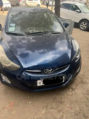 Hyundai Elantra GLS Automatic 2012 Matt Black