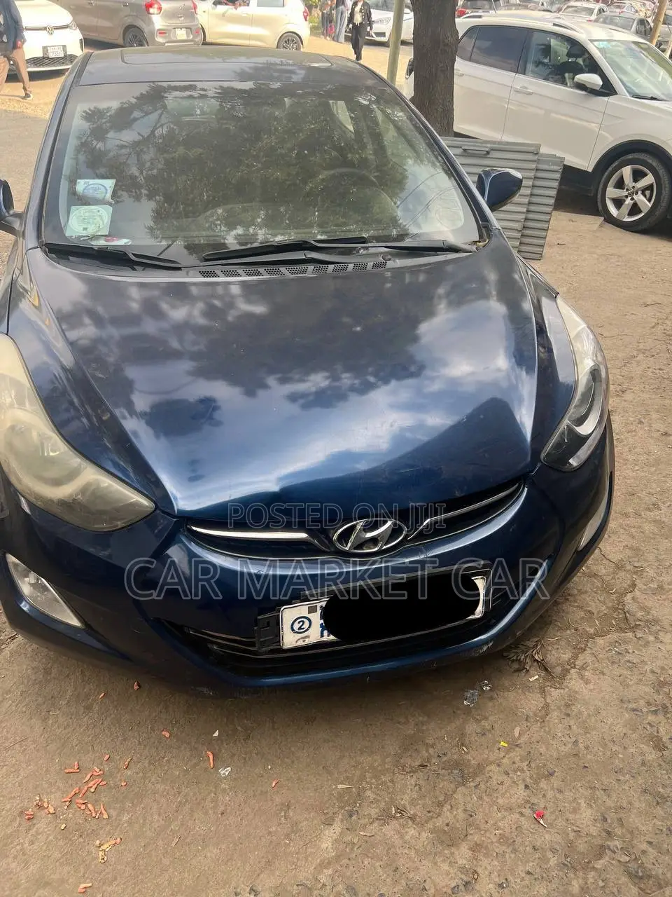 Hyundai Elantra GLS Automatic 2012 Matt Black
