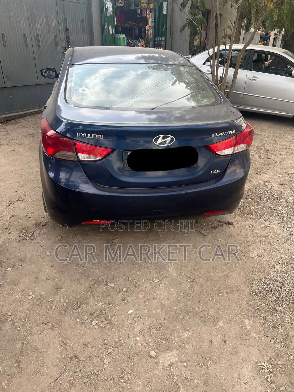 Hyundai Elantra GLS Automatic 2012 Matt Black