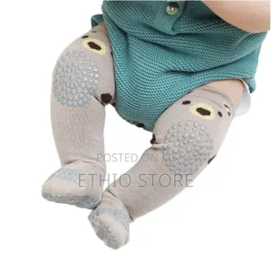 Anti Slip Socks Baby Crawling | Knee Pads