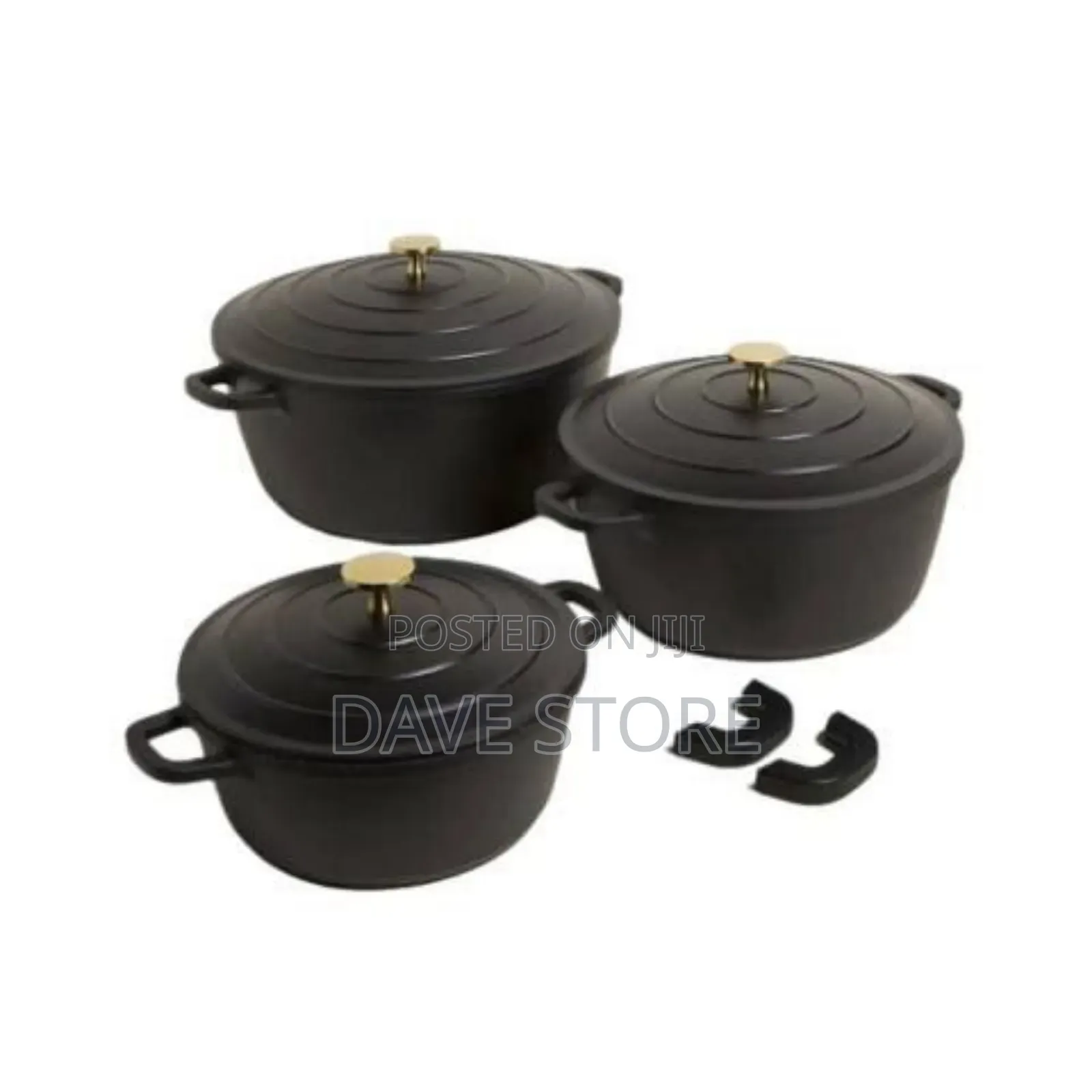 Momcoc 3pcs Non Stick Cookware