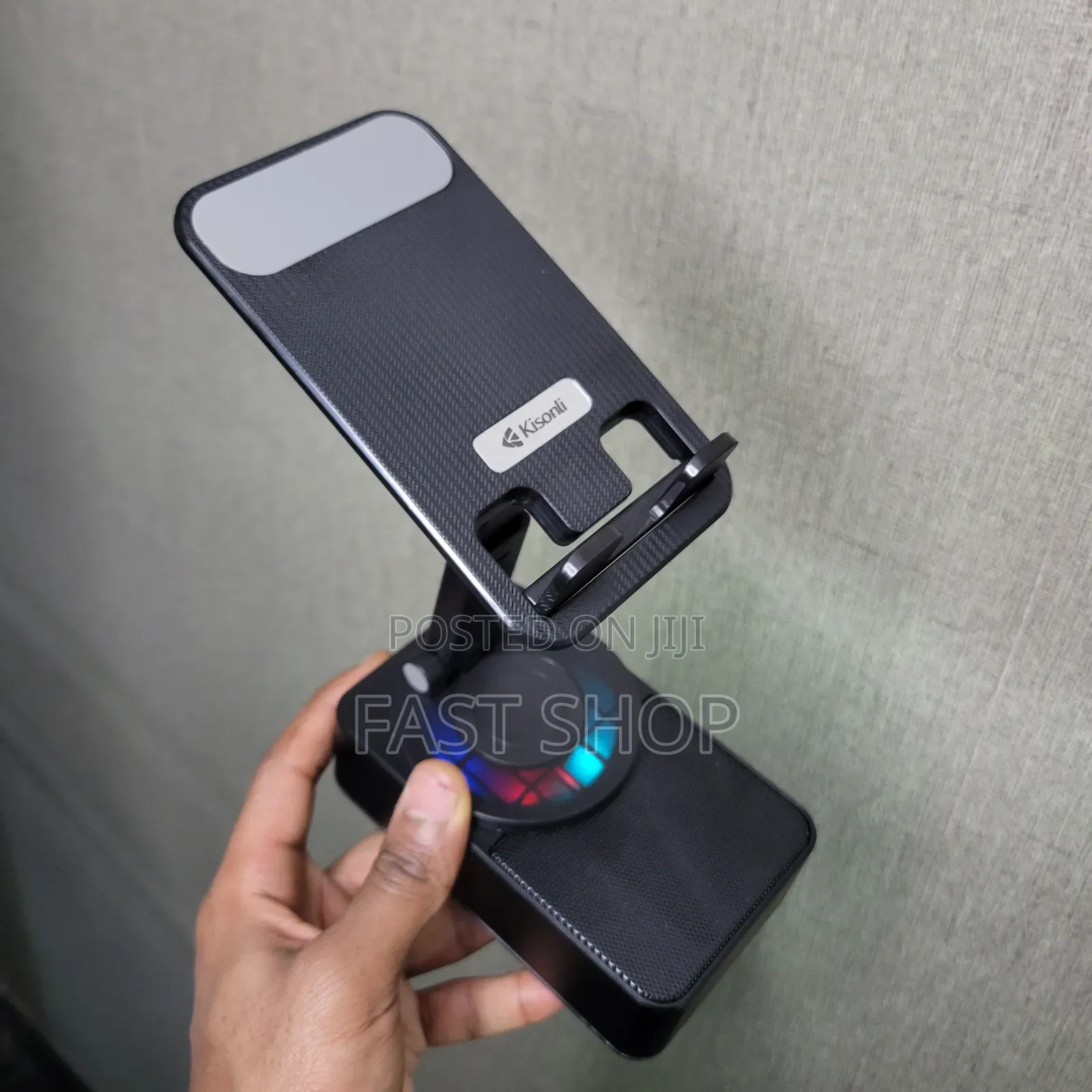 Phone Stand With Bluetooth Speaker