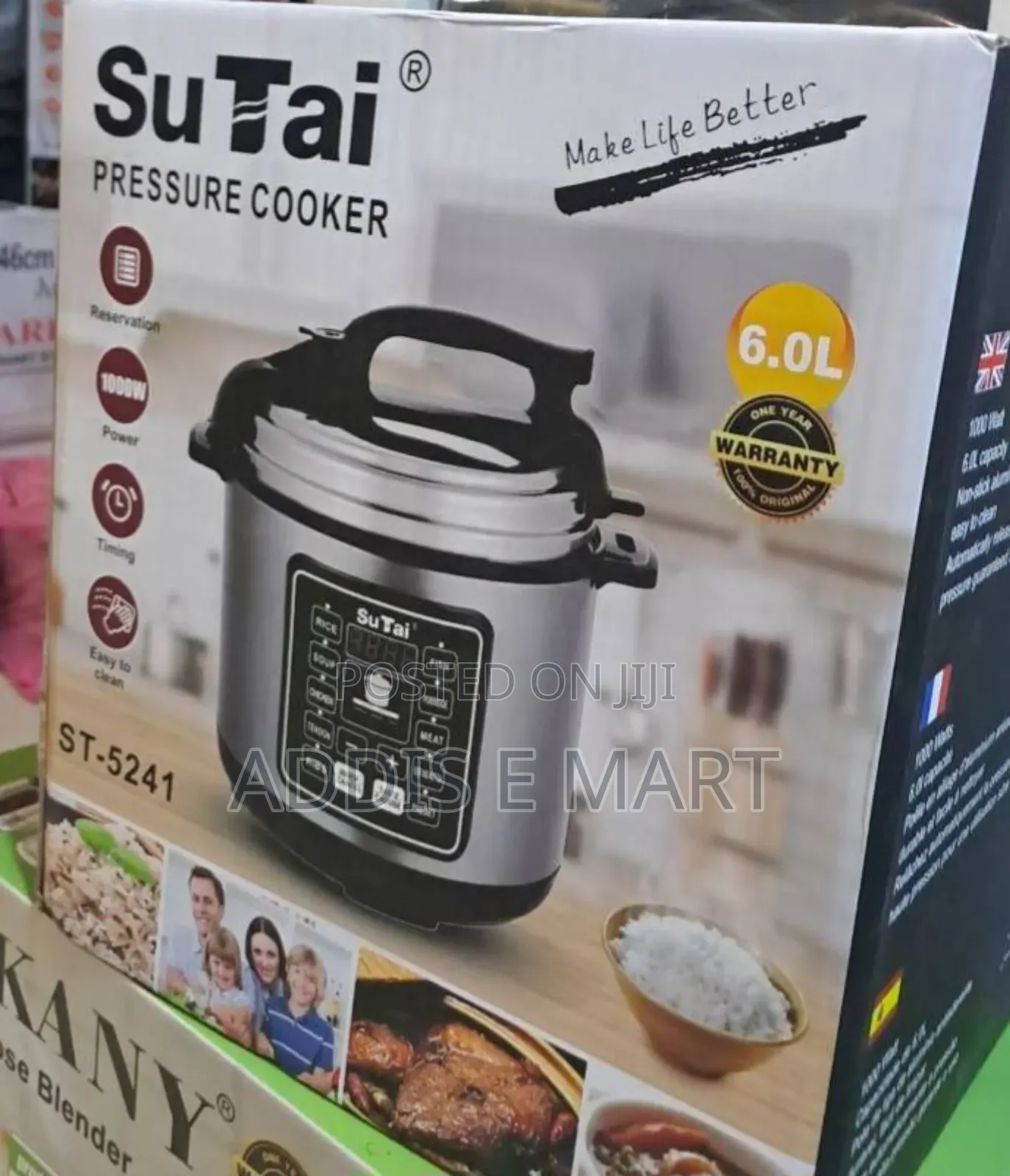Sutai 6l Electric Pressure Cooker