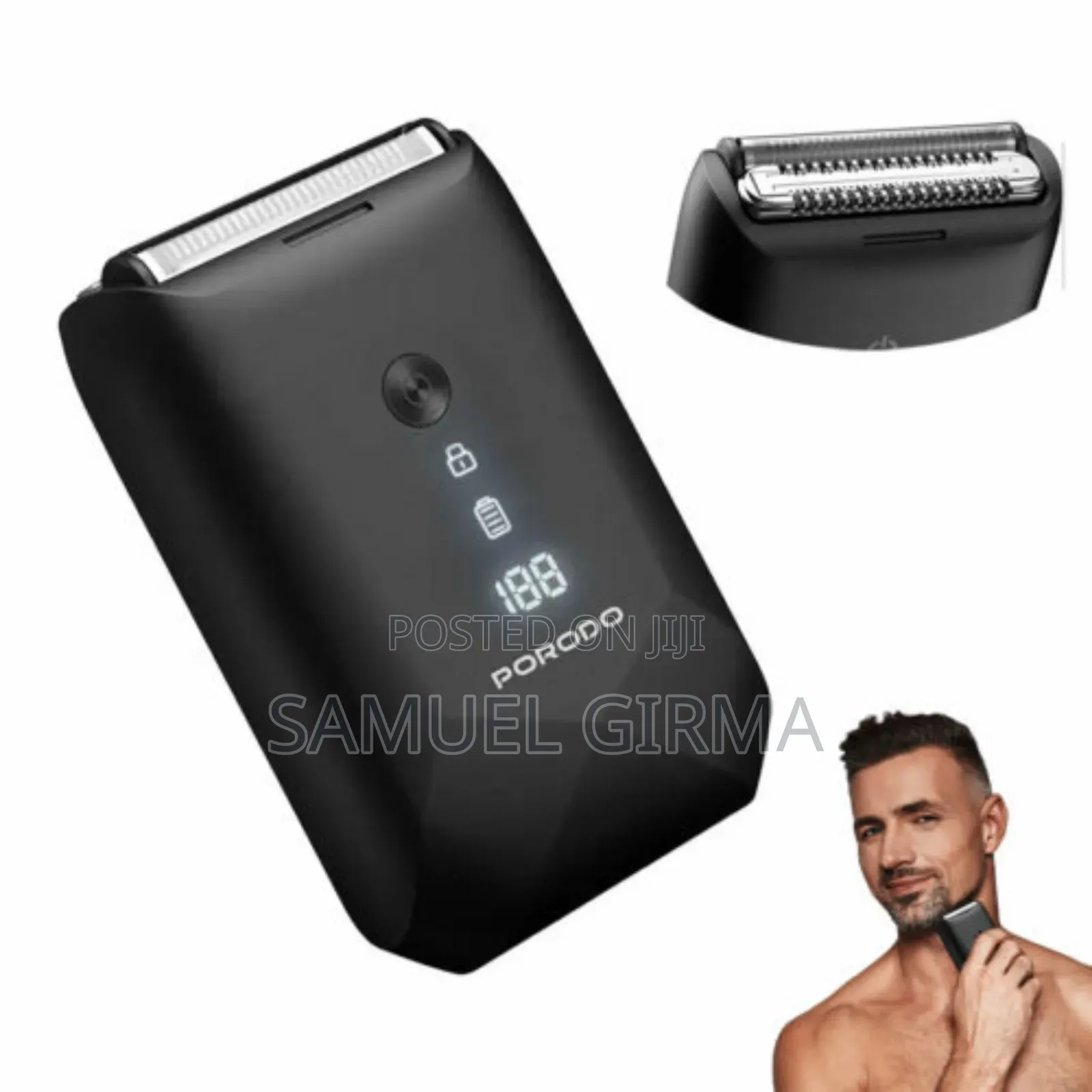 Dual-Blade Pocket Shaver Porodo