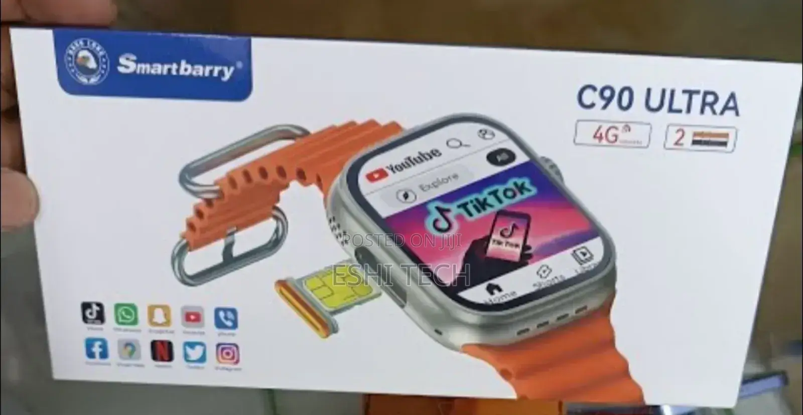 Smartbarry C90 Ultra Smart Watch