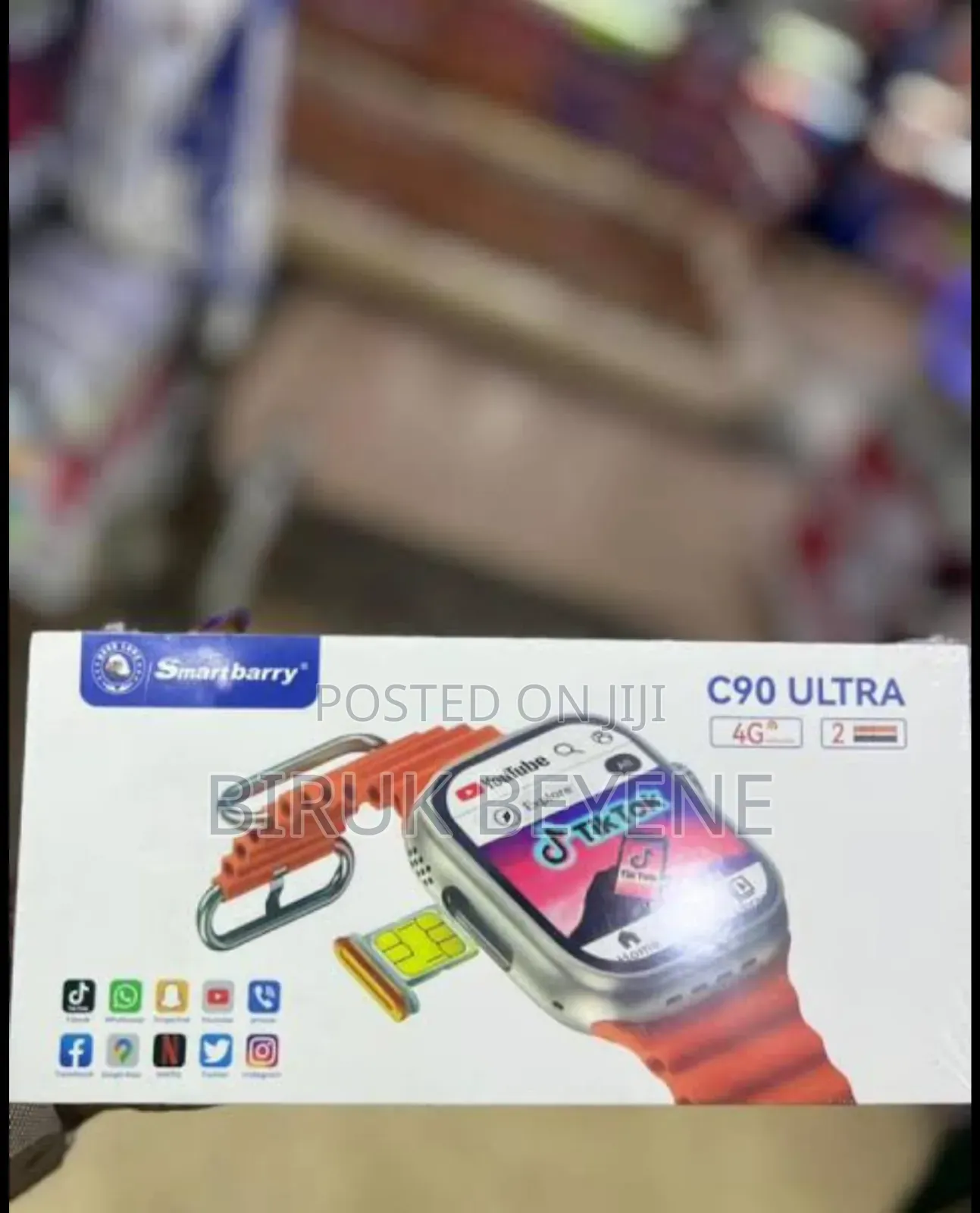 Smartbarry C90 Ultra Smart Watch