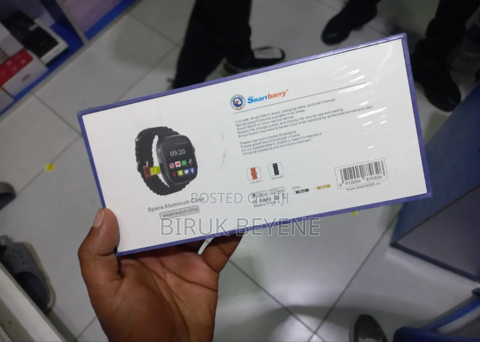 Smartbarry C90 Ultra Smart Watch