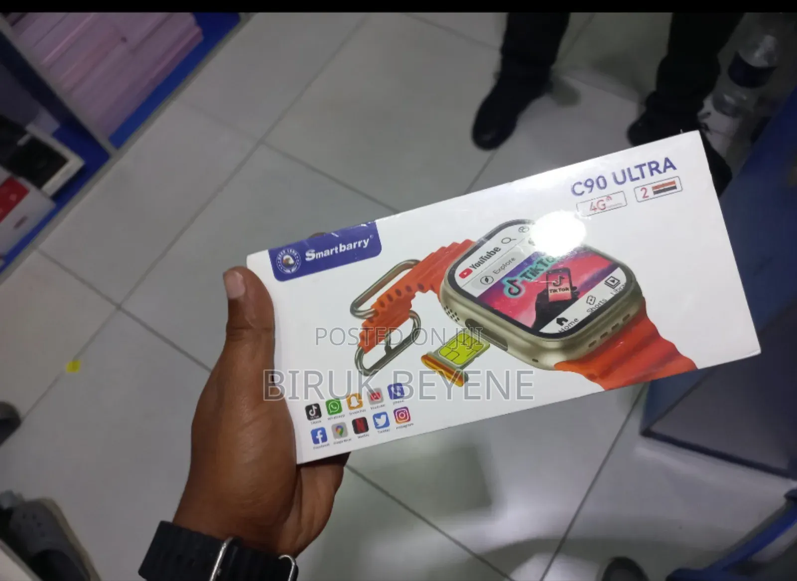 Smartbarry C90 Ultra Smart Watch