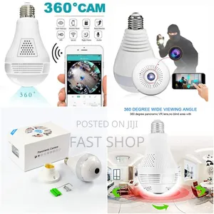 V380pro Wifi Bulb Camera