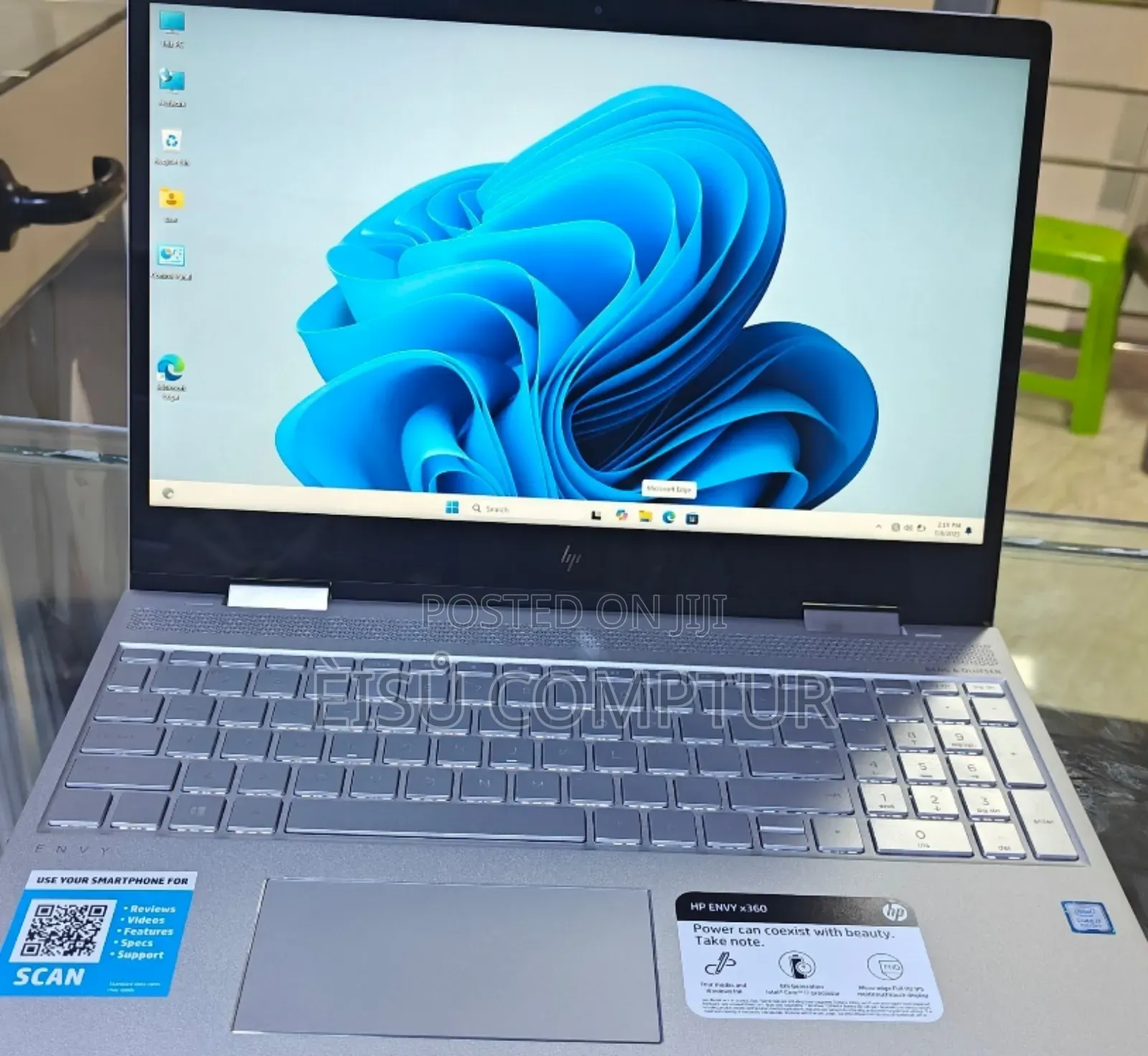 New Laptop HP Envy X360 16GB Intel Core I7 SSD 512GB