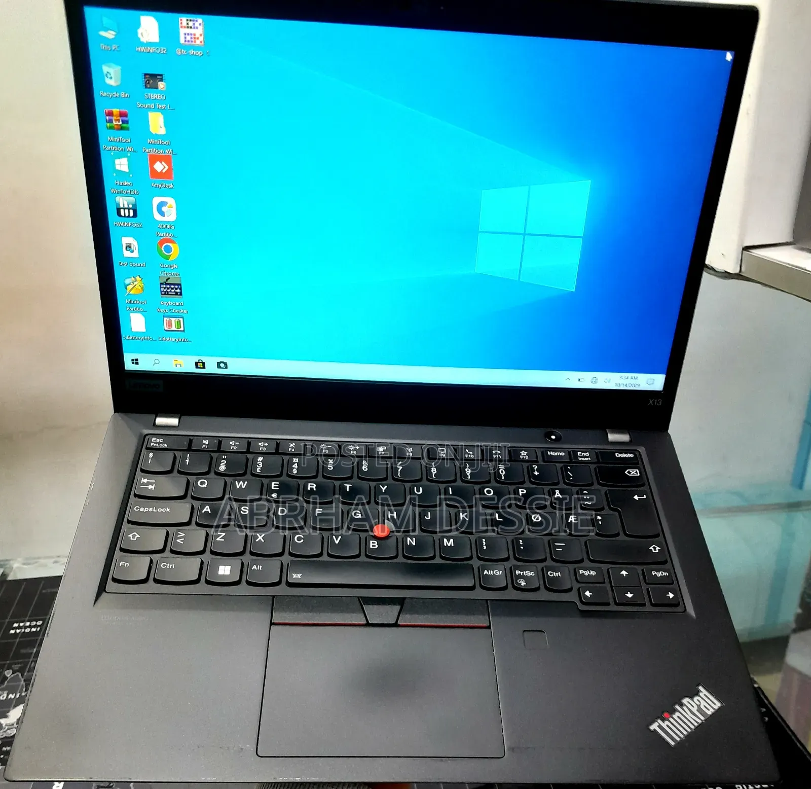 New Laptop Lenovo ThinkPad X13 Gen 2 16GB AMD Ryzen 5 SSD 256GB